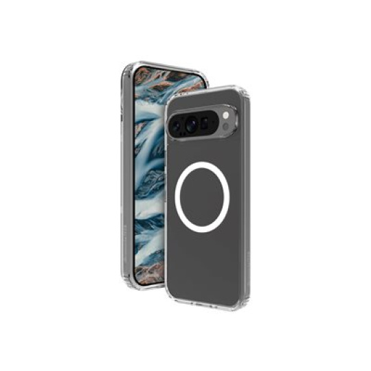 dbramante1928 Iceland Pro - Zadní kryt pro mobilní telefon - Qi - 100% recyklovaný plast - průsvitná - pro Google Pixel 9 Pro XL