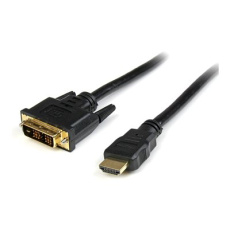 StarTech.com 6ft (1.8m) HDMI to DVI Cable, DVI-D to HDMI Display Cable (1920x1200p), Black, 19 Pin HDMI Male to DVI-D Male Cable Adapter, Digital Monitor Cable, M/M, Single Link - DVI to HDMI Cord (HDMIDVIMM6) - Kabel adaptéru - HDMI s piny (male) do DVI-D s piny (male) - 1.83 m - cerná - pro P/N: DK31C3HDPD, DK31C3HDPDUE, MDP2HDEC, ST121HD20FXA, VID2HDCON2, VS424HD4K60 StarTech.com 6ft (1.8m) HDMI to DVI Cable, DVI-D to HDMI Display Cable (1920x1200p), Black, 19 Pin HDMI Male to DVI-D Male Cable Adapter, Digital Monitor Cable, M/M, Single Link - DVI to HDMI Cord (HDMIDVIMM6) - Kabel adaptéru - HDMI s piny (male) do DVI-D s piny (male) - 1.83 m - cerná - pro P/N: DK31C3HDPD, DK31C3HDPDUE, MDP2HDEC, ST121HD20FXA, VID2HDCON2, VS424HD4K60