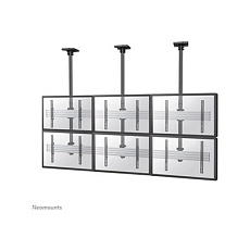 Neomounts NMPRO-C32 - Držák - fixní - pro 3x2 videostěna - černá - velikost obrazovky: 32"-55" - stropní montáž Neomounts NMPRO-C32 - Držák - fixní - pro 3x2 videostěna - černá - velikost obrazovky: 32"-55" - stropní montáž