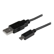 StarTech.com 15cm 6in Mobile Charge Sync USB to Slim Micro USB Cable for Phones & Tablets A to Micro B - M/M - Thin Micro USB Charge Cable (USBAUB15CMBK) - Kabel USB - Micro USB typ B (M) do USB (M) - USB 2.0 - 15 cm - cerná - pro P/N: CMDPHD2HD, DPMDPHD2HD, ST4CU424, ST4CU424EU, ST4CU424UK, ST8CU824, USBAUBSCHM StarTech.com 15cm 6in Mobile Charge Sync USB to Slim Micro USB Cable for Phones & Tablets A to Micro B - M/M - Thin Micro USB Charge Cable (USBAUB15CMBK) - Kabel USB - Micro USB typ B (M) do USB (M) - USB 2.0 - 15 cm - cerná - pro P/N: CMDPHD2HD, DPMDPHD2HD, ST4CU424, ST4CU424EU, ST4CU424UK, ST8CU824, USBAUBSCHM