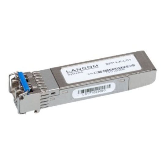 LANCOM SFP-LX-LC1 - Transceiver modul SFP (mini-GBIC) - 1GbE - 1000Base-LX - jednoduchý režim LC - až 10 km - 1310 nm (balení 10)