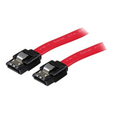 StarTech.com 18in Latching SATA Cable - SATA cable - Serial ATA 150/300/600 - SATA (R) to SATA (R) - 1.5 ft - latched - red - LSATA18 - Kabel SATA - Serial ATA 150/300/600 - SATA (R) do SATA (R) - 46 cm - opatrený západkou - cervená - pro P/N: 10P6G-PCIE-SATA-CARD, 2P6G-PCIE-SATA-CARD, 4P6G-PCIE-SATA-CARD, 6P6G-PCIE-SATA-CARD StarTech.com 18in Latching SATA Cable - SATA cable - Serial ATA 150/300/600 - SATA (R) to SATA (R) - 1.5 ft - latched - red - LSATA18 - Kabel SATA - Serial ATA 150/300/600 - SATA (R) do SATA (R) - 46 cm - opatrený západkou - cervená - pro P/N: 10P6G-PCIE-SATA-CARD, 2P6G-PCIE-SATA-CARD, 4P6G-PCIE-SATA-CARD, 6P6G-PCIE-SATA-CARD