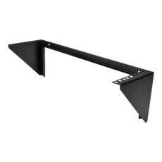StarTech.com 3U Wall Mount Patch Panel Bracket - 19 in - Steel Vertical Patch Panel Mounting Bracket for Networking Equipment (RK319WALLV) - Montážní držák - montáž na stěnu - černá - 3U - 19"