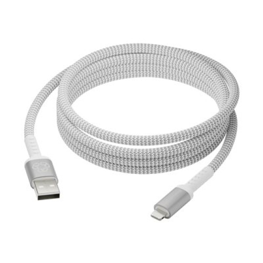 dbramante1928 re-charge - Kabel Lightning - USB s piny (male) do Lightning s piny (male) - 2.5 m - pletený kabel, 100% recycled plastic