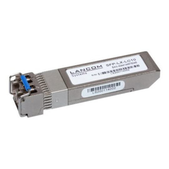LANCOM SFP-LX-LC10 - Modul SFP+ vysílace - 10GbE - 10GBase-LX - jednoduchý režim LC - až 10 km - 1310 nm (balení 10)