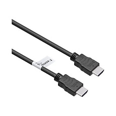 Neomounts - HDMI kabel - HDMI s piny (male) do HDMI s piny (male) - 1 m - černá