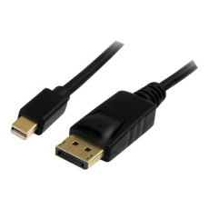 StarTech.com 2m Mini DisplayPort to DisplayPort 1.2 Cable DisplayPort 4k - Kabel DisplayPort - Mini DisplayPort (M) do DisplayPort (M) - 2 m - opatrený západkou - cerná StarTech.com 2m Mini DisplayPort to DisplayPort 1.2 Cable DisplayPort 4k - Kabel DisplayPort - Mini DisplayPort (M) do DisplayPort (M) - 2 m - opatrený západkou - cerná