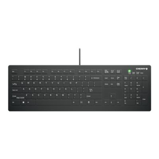 Active Key AK-C8112 - Klávesnice - medical - 100% - full size - pratelné - USB - QWERTY - evropská - klávesový spínač: CHERRY SX - černá