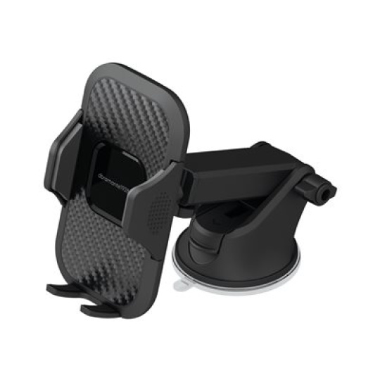 dbramante1928 re-charge - Držák do auta pro mobilní telefon - sací - montáž - černá