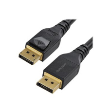 StarTech.com 13ft/4m VESA Certified DisplayPort 1.4 Cable, 8K 60Hz HBR3 HDR, Super UHD DisplayPort to DisplayPort Monitor Cord, Ultra HD 4K 120Hz DP 1.4 Video Cable M/M DP Connectors - DP 1.4 Latching Cable - Kabel DisplayPort - DisplayPort (M) s jazýčkem do DisplayPort (M) s jazýčkem - DisplayPort 1.4 - 4 m - podpora 8K - černá StarTech.com 13ft/4m VESA Certified DisplayPort 1.4 Cable, 8K 60Hz HBR3 HDR, Super UHD DisplayPort to DisplayPort Monitor Cord, Ultra HD 4K 120Hz DP 1.4 Video Cable M/M DP Connectors - DP 1.4 Latching Cable - Kabel DisplayPort - DisplayPort (M) s jazýčkem do DisplayPort (M) s jazýčkem - DisplayPort 1.4 - 4 m - podpora 8K - černá
