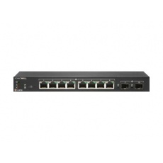 SonicWall Switch SWS12-8POE - Přepínač - řízený - 8 x 10/100/1000 (PoE) + 2 x gigabitů SFP - desktop - PoE (55 W) - s 1 rok 24x7 podpora