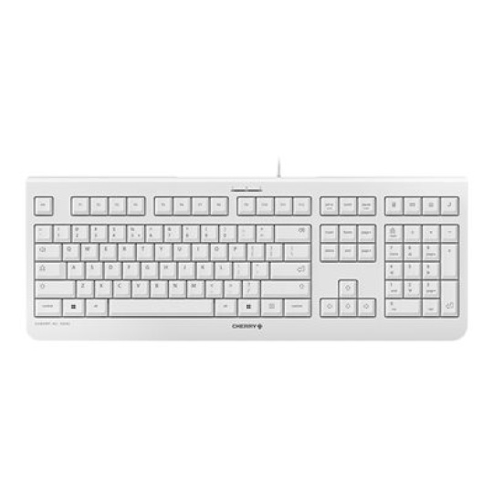 CHERRY KC 1000 - Klávesnice - QWERTY - americká - světle šedá