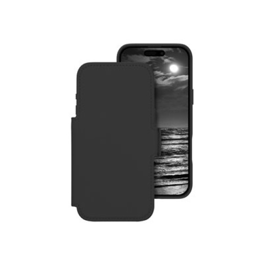 dbramante1928 Lynge - Pouzdro s klopou pro mobilní telefon - kompatibilita s MagSafe - pulnocní