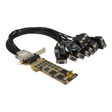 StarTech.com 16 Port PCI Express Serial Card - High-Speed PCIe Serial Card - Expanzní modul - PCIe 1.1 nízký profil - RS-232 x 2 - žlutá StarTech.com 16 Port PCI Express Serial Card - High-Speed PCIe Serial Card - Expanzní modul - PCIe 1.1 nízký profil - RS-232 x 2 - žlutá