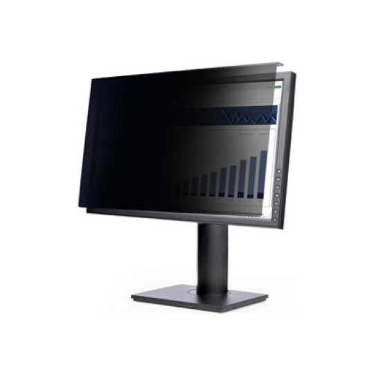 StarTech.com 27-inch 16:9 Monitor Privacy Screen, Hanging Filter/Shield - Filtr displeje ke zvýšení soukromí - dvoucestné - odstranitelné - plug-in - šířka 27" - černá