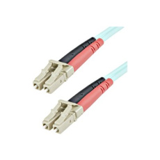 StarTech.com 1m (3ft) LC/UPC to LC/UPC OM3 Multimode Fiber Optic Cable, Full Duplex 50/125Â?m Zipcord Fiber Cable, 100G Networks, LOMMF/VCSEL, <0.3dB Low Insertion Loss - LSZH Fiber Patch Cord - Patch kabel - multirežim LC (M) do multirežim LC (M) - 1 m - optické vlákno - duplex - 50 / 125 mikron - vodě - barva - pro P/N: J9152AST, MASFP10GBSR, SFP10GBLRMST, SFP10GBSRST, SFP10GSRSST, SFP10GSRXST