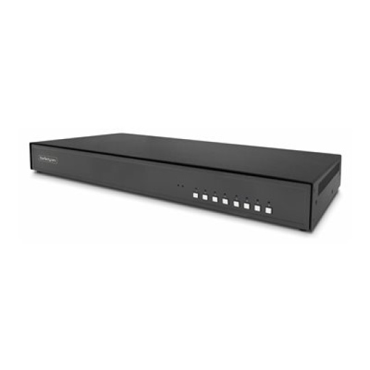 StarTech.com - Prepínac KVM - secure - 8 x KVM port(s) - 1 místní uživatel - desktop - kompatibilní s TAA
