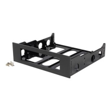 StarTech.com 3.5" to 5.25" Front Bay Adapter - Mount 3.5" HDD in 5.25" Bay - Hard Drive Mounting Bracket w/ Mounting Screws (BRACKETFDBK) - Bay adaptér pro datový sklad - cerná - pro P/N: 25SATSAS35HD, 35FCREADBU3, 35SAT225S3R, HSB225S3R, S251BU31REM, SATBP125VP StarTech.com 3.5" to 5.25" Front Bay Adapter - Mount 3.5" HDD in 5.25" Bay - Hard Drive Mounting Bracket w/ Mounting Screws (BRACKETFDBK) - Bay adaptér pro datový sklad - cerná - pro P/N: 25SATSAS35HD, 35FCREADBU3, 35SAT225S3R, HSB225S3R, S251BU31REM, SATBP125VP