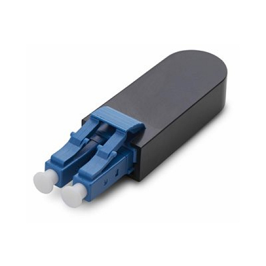 Startech - Loopback adapter - kompatibilní s TAA - jednoduchý režim LC/UPC (M) - optické vlákno - duplex - 9 / 125 mikron - OS1/OS2 - modrá