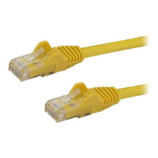 StarTech.com 2m CAT6 Ethernet Cable, 10 Gigabit Snagless RJ45 650MHz 100W PoE Patch Cord, CAT 6 10GbE UTP Network Cable w/Strain Relief, Yellow, Fluke Tested/Wiring is UL Certified/TIA - Category 6 - 24AWG (N6PATC2MYL) - Patch kabel - RJ-45 (M) do RJ-45 (M) - 2 m - UTP - CAT 6 - provedení bez hrbolku - žlutá StarTech.com 2m CAT6 Ethernet Cable, 10 Gigabit Snagless RJ45 650MHz 100W PoE Patch Cord, CAT 6 10GbE UTP Network Cable w/Strain Relief, Yellow, Fluke Tested/Wiring is UL Certified/TIA - Category 6 - 24AWG (N6PATC2MYL) - Patch kabel - RJ-45 (M) do RJ-45 (M) - 2 m - UTP - CAT 6 - provedení bez hrbolku - žlutá