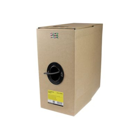 StarTech.com 1000 ft Bulk Roll of Gray CMR Cat6 Solid UTP Riser Cable - Cat 6 Riser Cable - Cat.6 CMR Ethernet Cable - 23 AWG - Gray (WIR6CMRGR) - Kabel horizontální - 304.9 m - UTP - CAT 6 - pevný - šedá