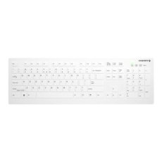 Active Key AK-C8112 - Klávesnice - medical - full size - pratelné - bezdrátový - 2.4 GHz - QWERTY - evropská - klávesový spínač: CHERRY SX - bílá