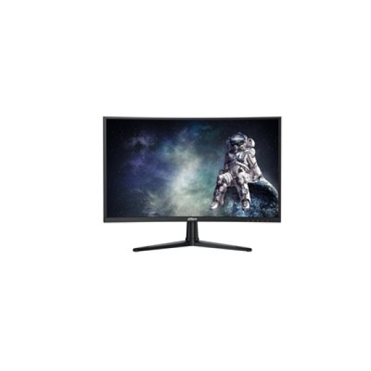 Dahua DHI-LM27-E240C - LED monitor - hraní her - zakřivená - 27" - 1920 x 1080 Full HD (1080p) @ 240 Hz - VA - 350 cd/m? - 4000:1 - HDR10 - 1 ms - HDMI, DisplayPort - černá