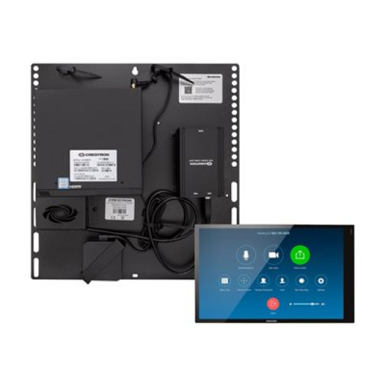 Crestron Flex UC-C100-Z-WM - Pro Zoom Rooms - Integrator Kit - souprava pro video konference (dotyková konzole, mini-PC, Konvertor HDMI na USB 3.0) - černá - s Wall Mounted Control Interface