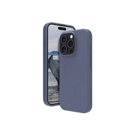 dbramante1928 Greenland Pro - Zadní kryt pro mobilní telefon - Qi - kompatibilita s MagSafe - plast - modrá pacifik - pro Apple iPhone 16 Pro