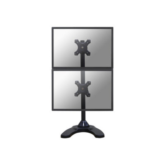 Neomounts by Newstar FPMA-D700DDV - Stojan - full-motion - pro 2 LCD displeje - černá - velikost obrazovky: 10"-27" - stolní stojan, průchodka, upevnitelné na stůl