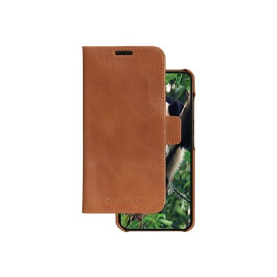 dbramante1928 Lynge - Pouzdro s klopou pro mobilní telefon - pebbled full-grain sustainable leather - bronz - pro Samsung Galaxy S23
