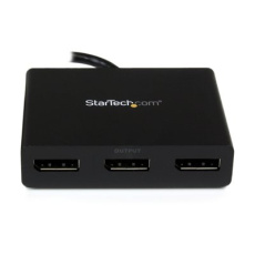 StarTech.com 3-Port Multi Monitor Adapter, DisplayPort 1.2 MST Hub, Dual 4K 30Hz & 1x 1080p, Video Splitter for Extended Desktop Mode on Windows PCs Only, DP to 3x DP Monitors MST Hub - Multi Stream Transport (MSTDP123DP) - Separátor video - desktop - AC 100/230 V - pro P/N: SV231DPU34K, SVA5N3NEUA