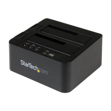 StarTech.com Standalone Hard Drive Duplicator, Dual Bay HDDSSD ClonerCopier, USB 3.1 (10 Gbps) to SATA III (6Gbps) HDDSSD Docking Station, Hard Disk Duplicator Dock - Hard Drive Cloner - Duplikátor pevného disku - 2 zásuvky (SATA-300) - pro P/N: TBLT3MM1MA, TBLT3MM2M, TBLT3MM2MA StarTech.com Standalone Hard Drive Duplicator, Dual Bay HDDSSD ClonerCopier, USB 3.1 (10 Gbps) to SATA III (6Gbps) HDDSSD Docking Station, Hard Disk Duplicator Dock - Hard Drive Cloner - Duplikátor pevného disku - 2 zásuvky (SATA-300) - pro P/N: TBLT3MM1MA, TBLT3MM2M, TBLT3MM2MA
