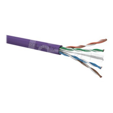 Solarix SXKD-6-UTP-LSOH - Kabel horizontální - 500 m - 6.1 mm - UTP - CAT 6 - purpurová, RAL 4005