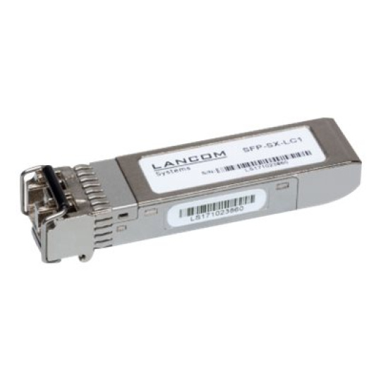 LANCOM SFP-SX-LC1 - Transceiver modul SFP (mini-GBIC) - 1GbE - 1000Base-SX - multirežim LC - až 550 m - 850 nm (balení 10)