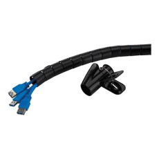 Neomounts - Objímka pro správu kabelu - for 1-5 cables, universal - cerná - 2 m Neomounts - Objímka pro správu kabelu - for 1-5 cables, universal - cerná - 2 m