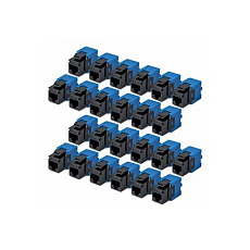 Cat6 Keystone Jack 24-Pack 180-Deg Cat6 Keystone Jack 24-Pack 180-Deg