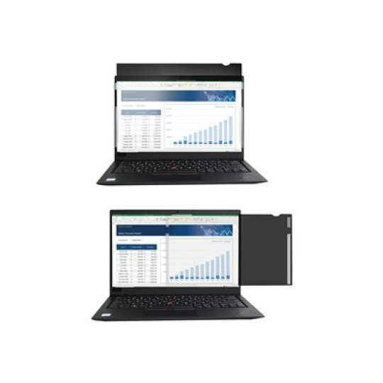 StarTech.com 15.6-inch 16:9 Laptop Privacy Filter, Anti-Glare Privacy Screen w/51% Blue Light Reduction, Notebook Screen Protector w/ +/- 30 Degrees Viewing Angle, Matte/Glossy ( 156L-PRIVACY-SCREEN ) - Filtr pro zvýšení soukromí k notebooku (horizontální) - šírka 15,6" - pruhledná