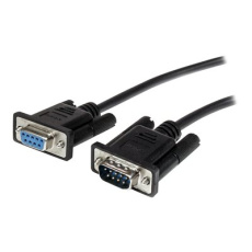 StarTech.com 2m Black Straight Through DB9 RS232 Serial Cable - DB9 RS232 Serial Extension Cable - Male to Female Cable (MXT1002MBK) - Sériová prodlužovací šnura - DB-9 (M) do DB-9 (F) - 2 m - cerná - pro P/N: 1P3FPC-USB-SERIAL, IC232TTL, ICUSB2324I, ICUSB232D, ICUSB232V2, SV1108IPPWGB StarTech.com 2m Black Straight Through DB9 RS232 Serial Cable - DB9 RS232 Serial Extension Cable - Male to Female Cable (MXT1002MBK) - Sériová prodlužovací šnura - DB-9 (M) do DB-9 (F) - 2 m - cerná - pro P/N: 1P3FPC-USB-SERIAL, IC232TTL, ICUSB2324I, ICUSB232D, ICUSB232V2, SV1108IPPWGB