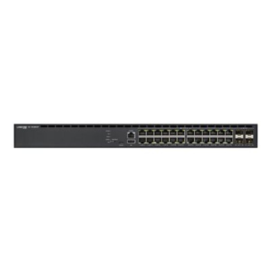 LANCOM GS-4530XUP - Prepínac - L3 - rízený - 24 x 100/1000/2.5G (PoE++) + 4 x 10 Gigabit SFP+ + 2 x 40 Gigabit QSFP+ - proudení vzduchu zpredu dozadu - desktop, Lze montovat do rozvadece - PoE++ (720 W)