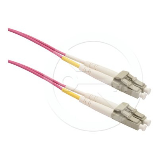 Solarix - Patch kabel - LC/UPC multi-mode (M) do LC/UPC multi-mode (M) - 1 m - 1 m - 2 mm - optické vlákno - duplex - 50 / 125 mikron - OM4 - neobsahuje halogen