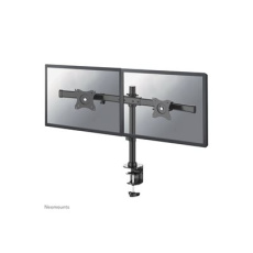 Neomounts FPMA-DCB100D - Montážní sada - plný pohyb - pro 2 LCD displeje - černá - velikost obrazovky: 10"-27" - upevnění svorkou, průchodka, upevnitelné na stůl