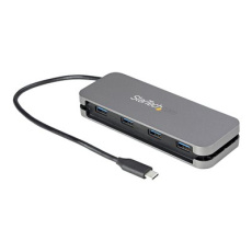 StarTech.com 4 Port USB C Hub - 4x USB-A - 5Gbps USB 3.0 Type-C Hub (USB 3.2/3.1 Gen 1) - Bus Powered - 11" Long Cable w/ Cable Management (HB30CM4AB) - Rozbočovač - 4 x USB 3.2 Gen 1 - desktop StarTech.com 4 Port USB C Hub - 4x USB-A - 5Gbps USB 3.0 Type-C Hub (USB 3.2/3.1 Gen 1) - Bus Powered - 11" Long Cable w/ Cable Management (HB30CM4AB) - Rozbočovač - 4 x USB 3.2 Gen 1 - desktop