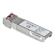 StarTech.com HPE J9153D Compatible SFP+ Module, 10GBASE-ER, 10GbE Single Mode (SMF) Fiber Optic Transceiver, 10GE Gigabit Ethernet SFP+, LC Connector, 40km, 1550nm, DDM, HPE 2530, 2540, 2910al - Lifetime Warranty (J9153D-ST) - Modul SFP+ vysílace (odpovídá: HP J9153D) - 10GbE - 10GBase-ER - jednoduchý režim LC - až 40 km - 1550 nm - pro HPE Aruba 2930M 24, 2930M 40, 6200F 12, 6200M 24, 83XX, MACsec Advanced Module; CX 8360