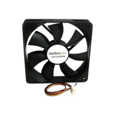 StarTech.com 120x25mm Computer Case Fan with PWM - Pulse Width Modulation Connector - computer cooling Fan - pwm Fan - 120mm Fan (FAN12025PWM) - Ventilátor skríne - 120 mm - cerná