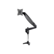StarTech.com Desk Mount Monitor Arm for Single VESA Display up to 32" or 49" Ultrawide 8kg/17.6lb, Full Motion Articulating & Height Adjustable w/ Cable Management, C-Clamp, Grommet Mount - Single Monitor Arm - Montážní sada (sestava ramene, montáž VESA) - nastavitelné rameno s plným rozsahem pohybu - pro obrazovka - pevná ocel - velikost obrazovky: 32"-49" - upevnitelné na stůl