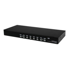 StarTech.com 8-Port USB KVM Swith with OSD - TAA Compliant - 1U Rack Mountable VGA KVM Switch (SV831DUSBU) - Prepínac KVM - 8 x KVM port(s) - 1 místní uživatel - desktop - pro P/N: RK3236BKF, RKCONS1701, RKCONS17HD, RKCONS1901, RKCONS1908K, RKCONS1916K, RKQMCAB12V2 StarTech.com 8-Port USB KVM Swith with OSD - TAA Compliant - 1U Rack Mountable VGA KVM Switch (SV831DUSBU) - Prepínac KVM - 8 x KVM port(s) - 1 místní uživatel - desktop - pro P/N: RK3236BKF, RKCONS1701, RKCONS17HD, RKCONS1901, RKCONS1908K, RKCONS1916K, RKQMCAB12V2