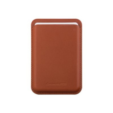 dbramante1928 Roskilde CC - Brašna pro mobilní telefon / kreditní kartu - kompatibilita s MagSafe - kuže full-grain - bronz - pro Apple iPhone 12, 13, 14, 15